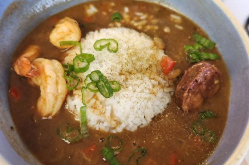 Chicken, Shrimp and Sausage Gumbo